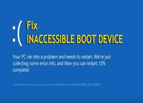 clone xp drive will not boot|inaccessible boot device after cloning.